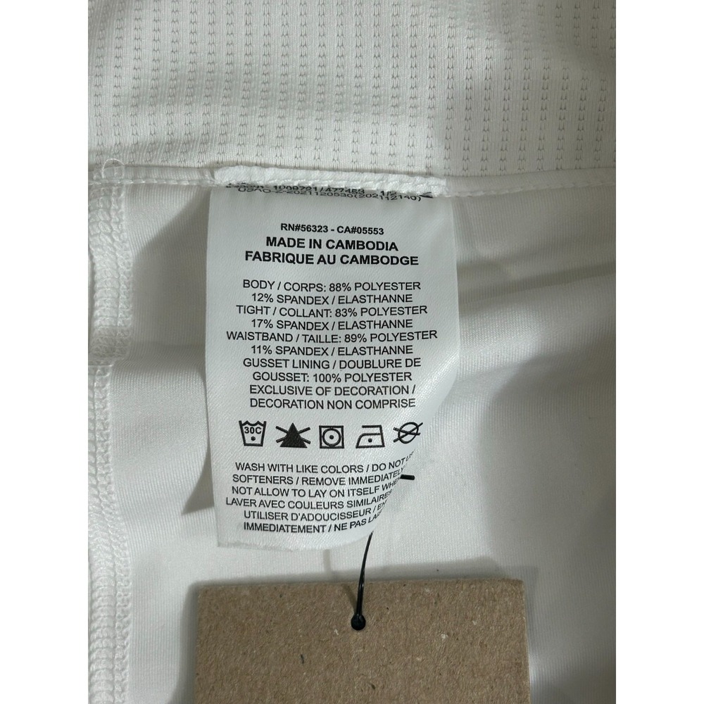 Nike Court Tennis Victory Women Skort Skirt Shorts DH9552 100 Size XL White NWT - Picture 4 of 11